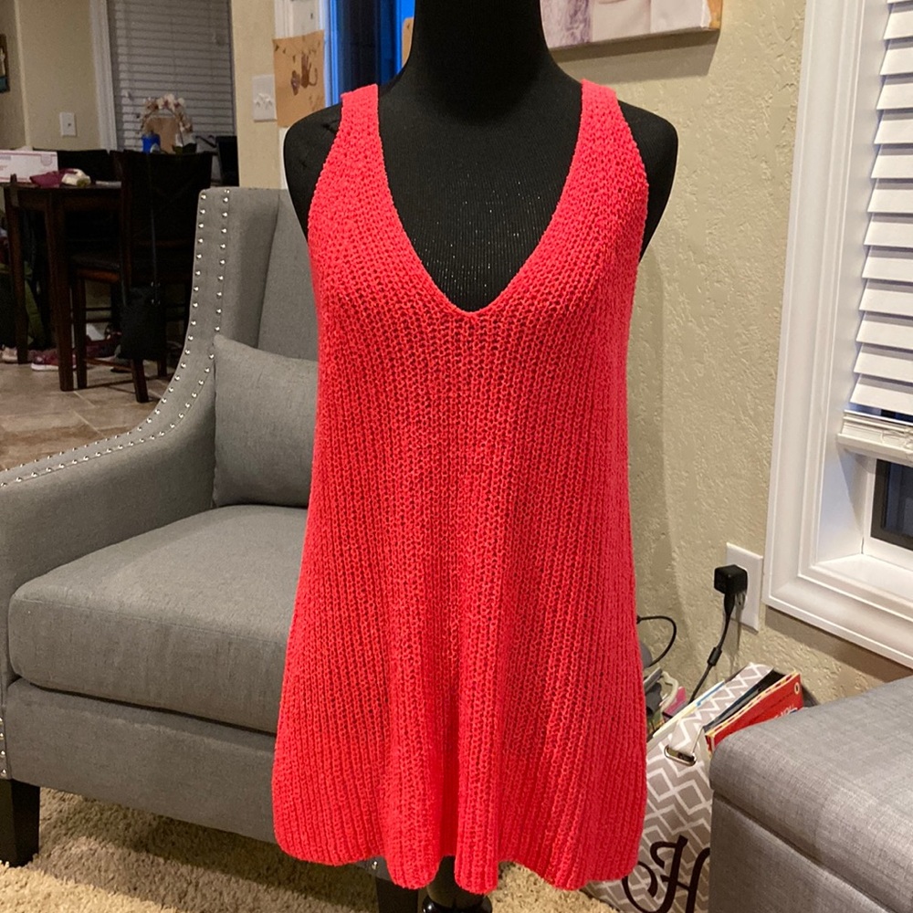 Pink Staccato tank top! New without tags!